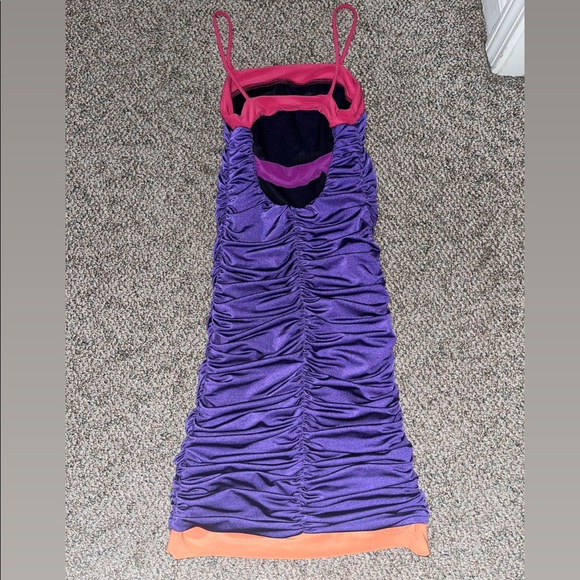 Purple C.W. Designs Kids Dress - Picture 2 of 4